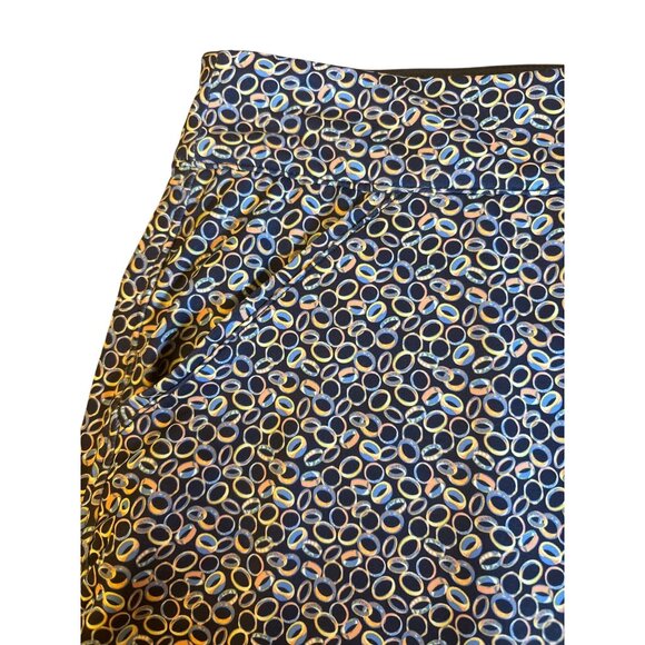 Peter Millar 50 SPF Golf Pickleball Tennis Skort Manic Print Small Blue Athletic - Picture 3 of 9